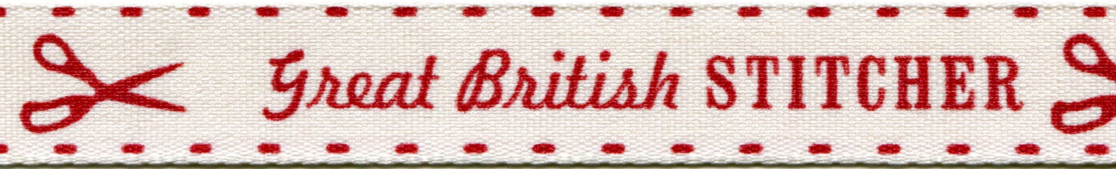 13854-15-2 - **GREAT BRITISH STITCHER 15MM COL2 RED