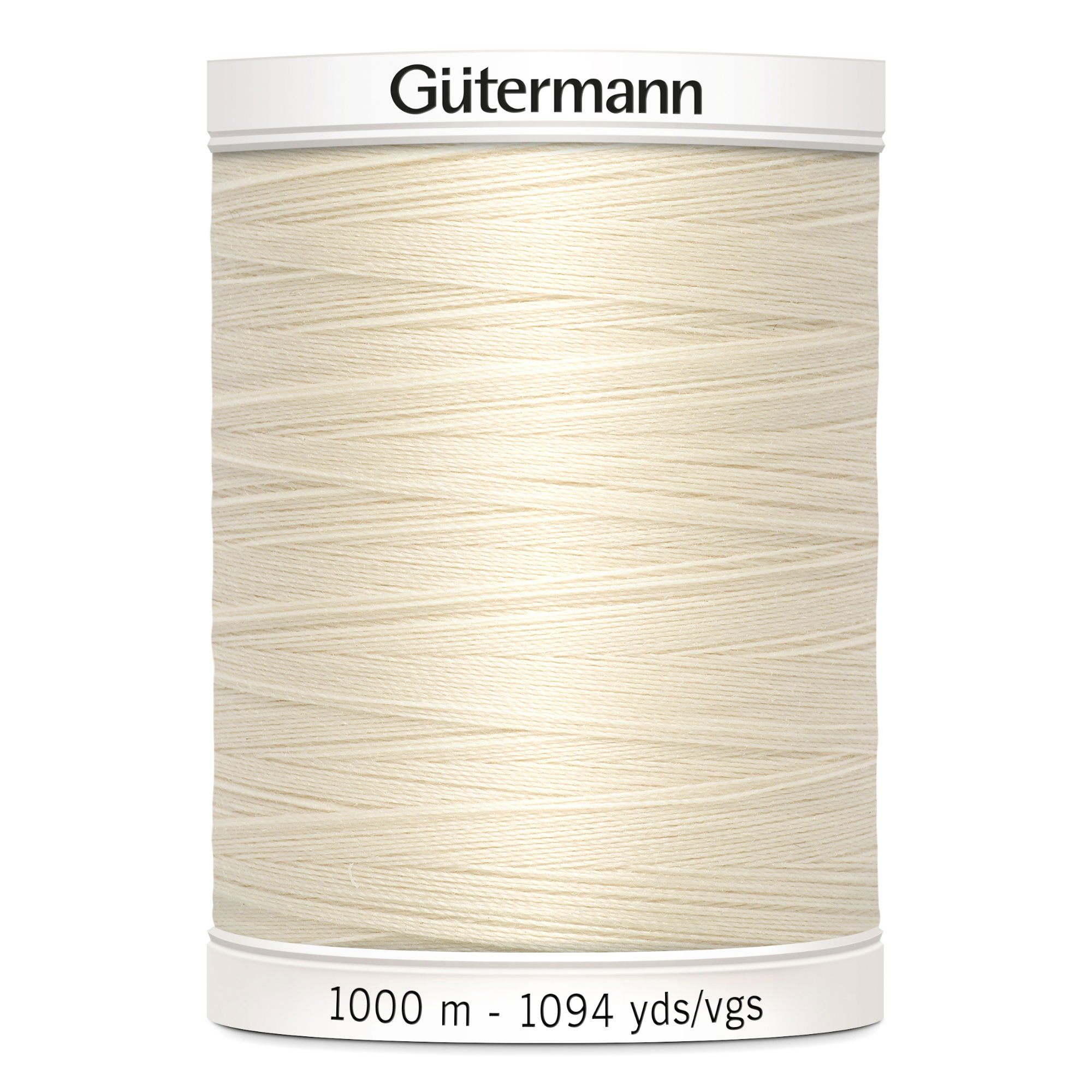 701939-802  GUTERMANN SEW ALL THREAD 1000M 802  PAQUE CREAM