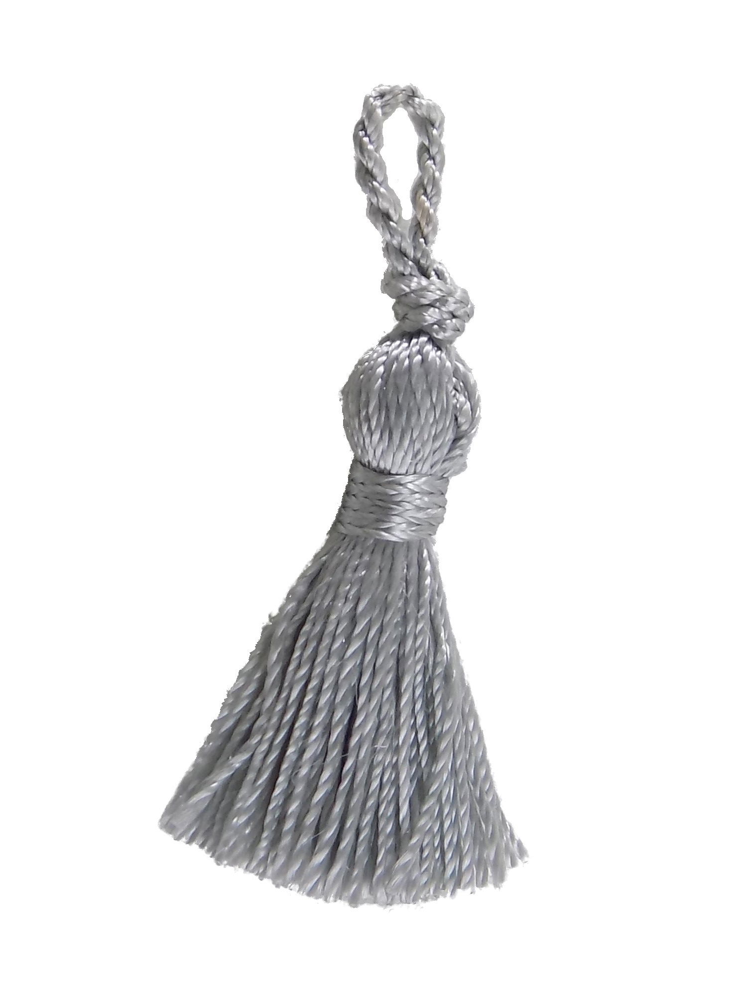 BTTA4 SILVER 3CM TASSEL (PACK OF 8)