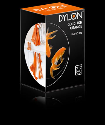 DM-55  **DYLON MACHINE DYE GOLDFISH ORANGE + SALT (350G)