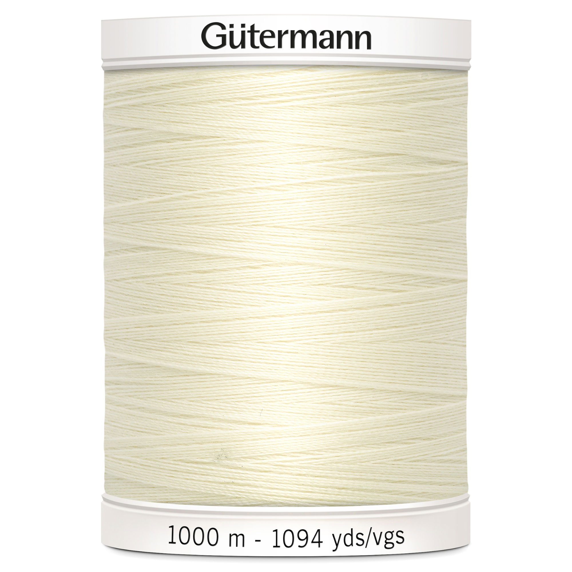 701939-01  GUTERMANN SEW ALL THREAD 1000M 01 LIGHT CREAM