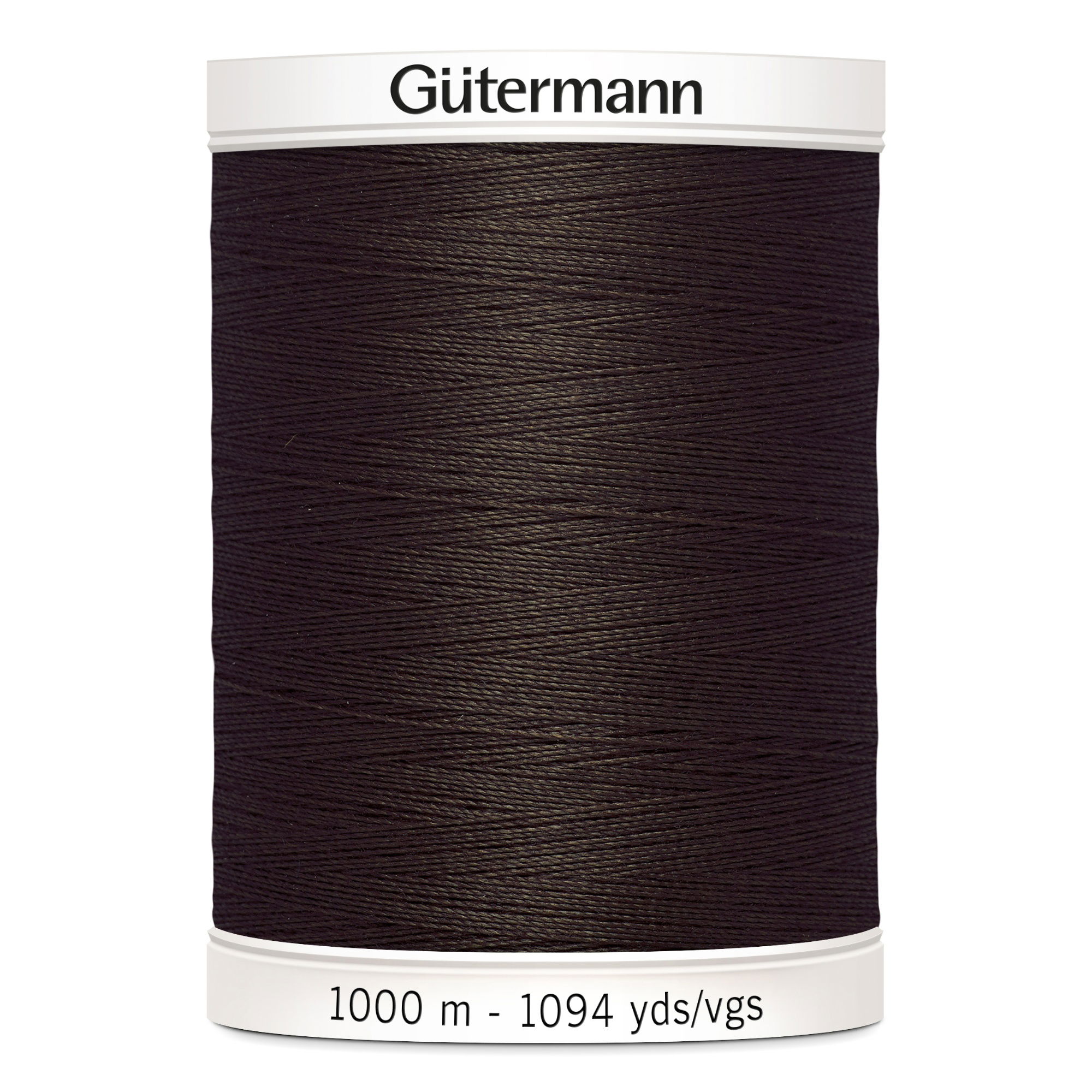 701939-696  GUTERMANN SEW ALL THREAD 1000M 696 DARK BROWN