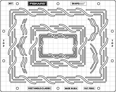 295617 - ***FISKARS SHAPEBOSS RECTANGLE CLASSIC