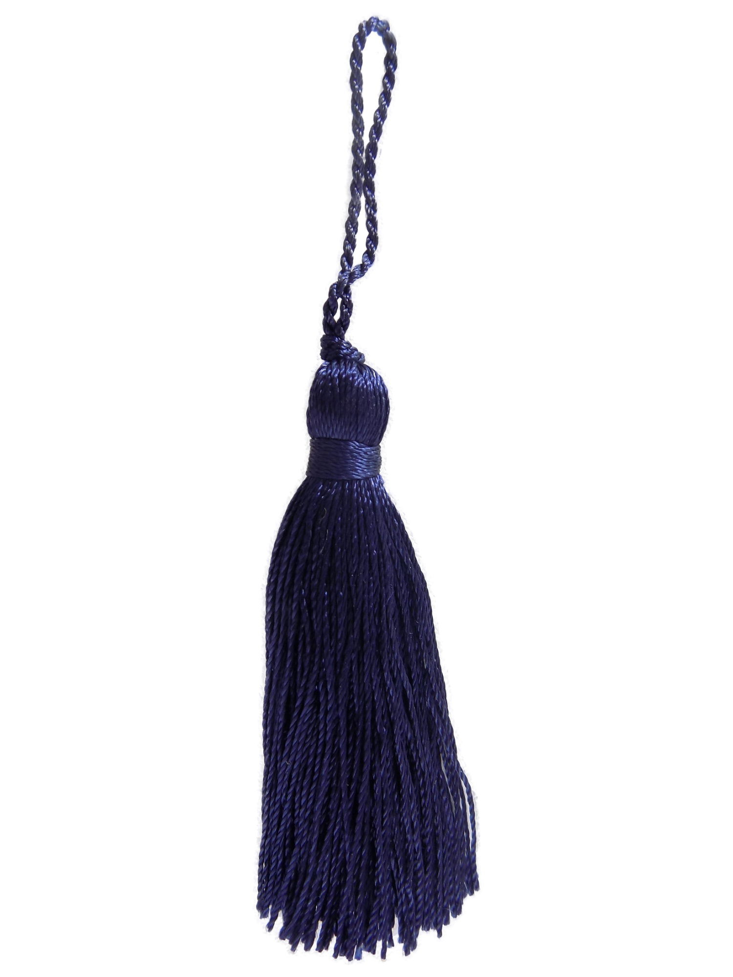 BTTA16 NAVY 6CM TASSEL PACK OF 8