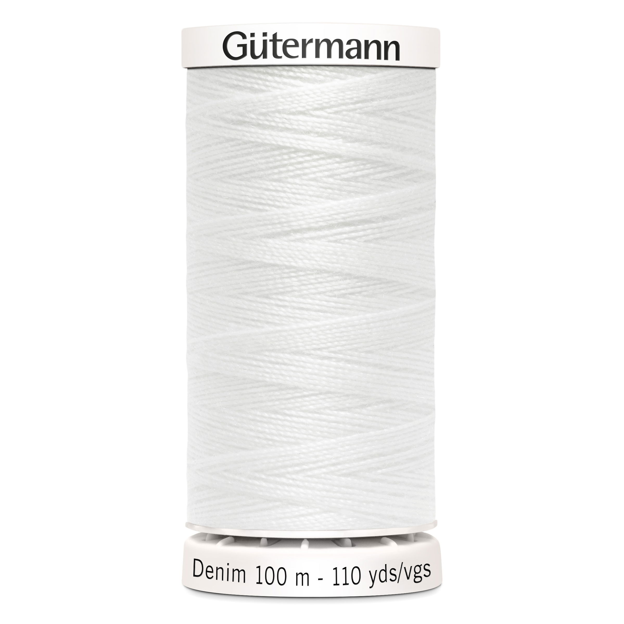 700160-1016 - GUTERMANN DENIM THREAD 100M 1016 WHITE