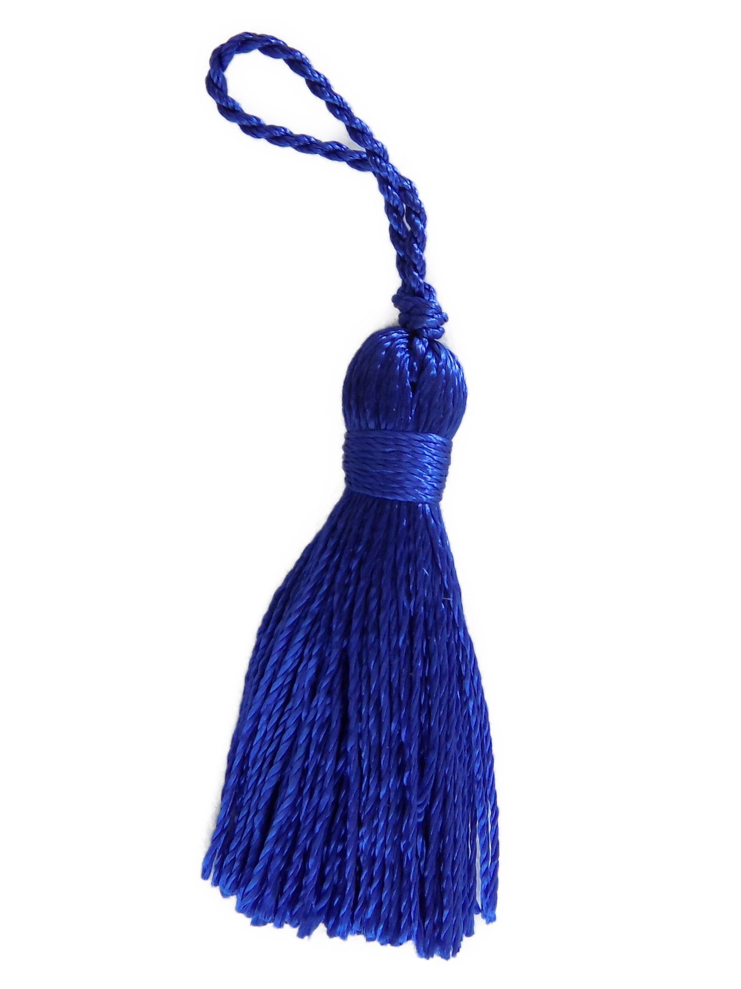 BTTA14 COBALT 4CM TASSEL PACK OF 8