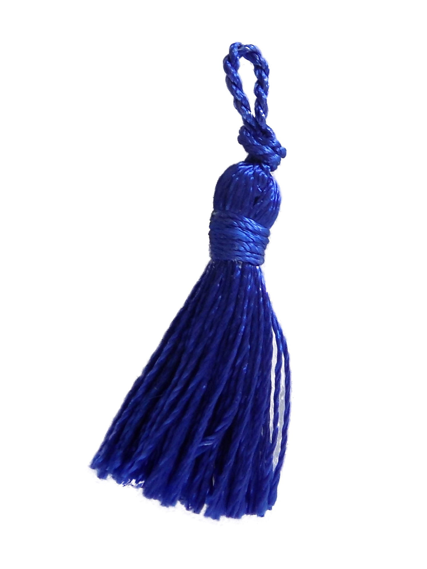 BTTA6 COBALT 3CM TASSEL (PACK OF 8)