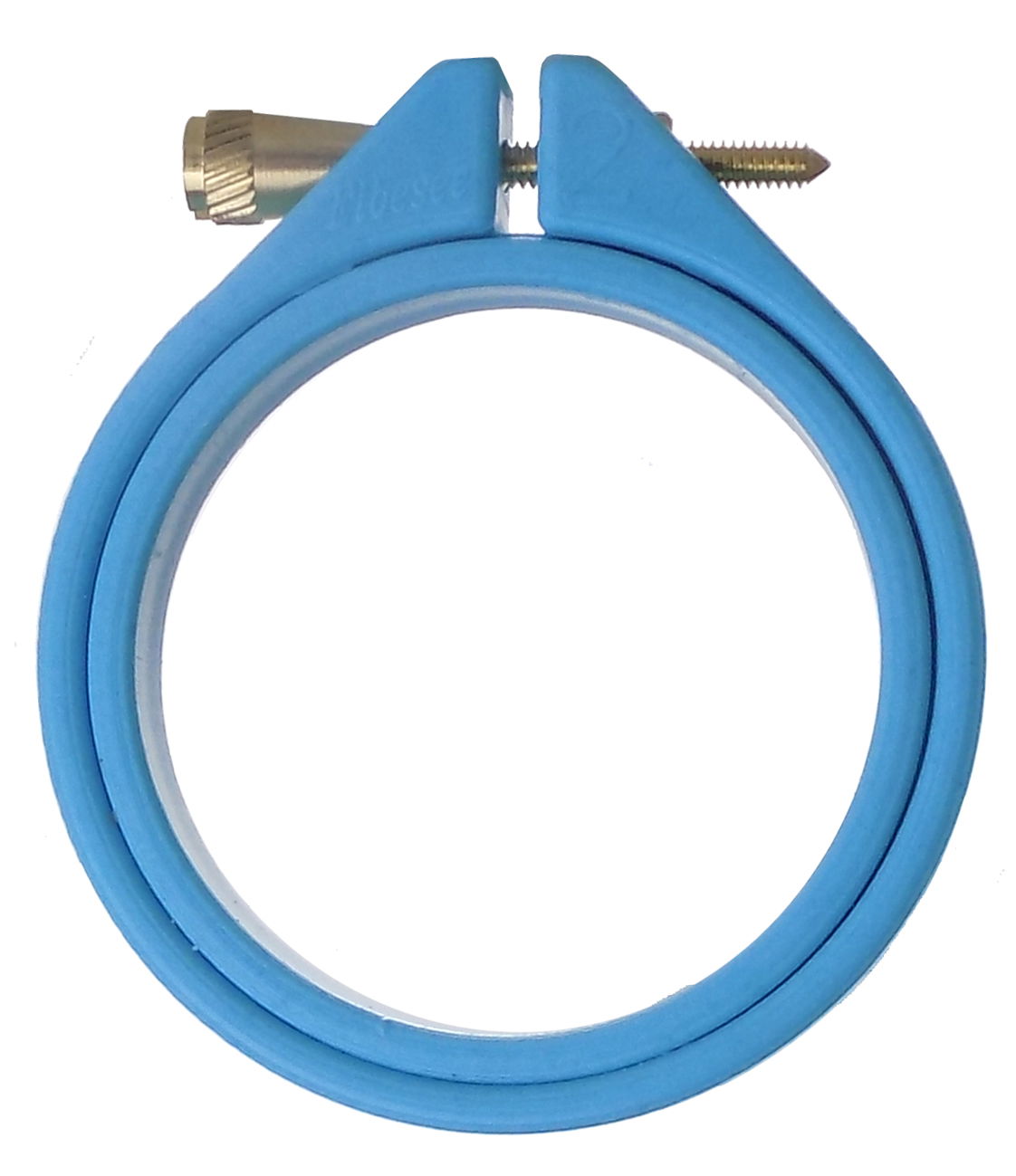 HA2B - BLUE MINI EMBROIDERY HOOP - DISPLAY FRAME 2 INCH 50MM